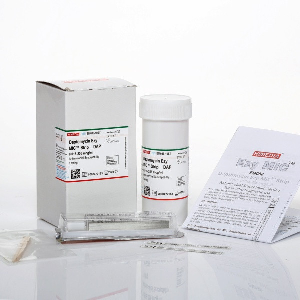 Daptomycin Ezy MIC Strips (UN NR) Pk 30
