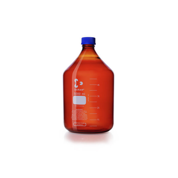 Bottles Amber DIN168-1 EP(3.2.1)Light Trans 5L Grad Each