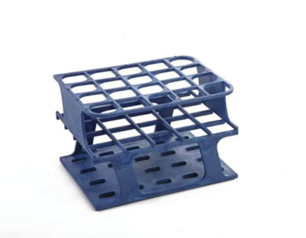 Test Tube Rack  20 x 20mm Half-Size Blue Non Sterile Each