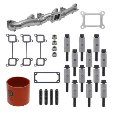 P181050HP - Cummins N14 Celect High Performance Exhaust Manifold Kit