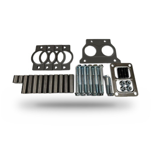 NADP Complete Aftermarket Exhaust System For ISX 570 With T6 Flange – ISX T6 Manifold