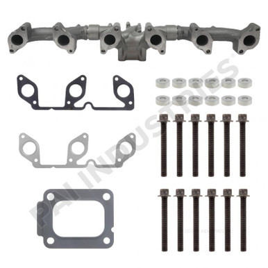 P681168 - One Piece Exhaust Manifold Kit | Detroit Diesel DD15 Engine Application