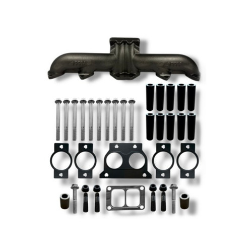 1048008HP - Cummins ISX15 1 Piece Exhaust Manifold Kit (T6 Flange) | 1048008