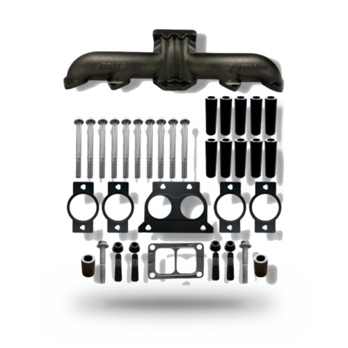 1048008HP - Cummins ISX15 1 Piece Exhaust Manifold Kit (T6 Flange) | 1048008