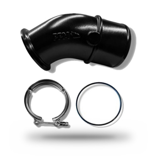 3682675HPB - Cummins ISX 45° Turbo Compressor Outlet Elbow | 3682675