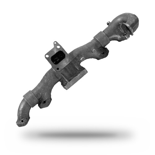 P181059 - Cummins ISX Exhaust Manifold w/Install Kit | EGR Elbow 3684295