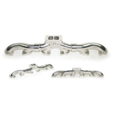 88100 - Full Tilt Detroit Series 60 High Mount Ceramic Coated Exhaust Manifold | 9348