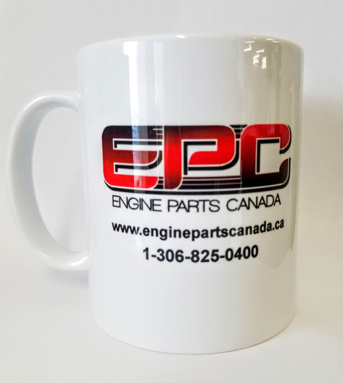 Engine Parts Canada White Coffee Cup