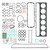 P331470 - CAT C13 Upper Head Gasket Kit | 361-2581