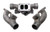 AK23533949 Exhaust Manifold Sections - Top View