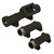 1048001 3 Piece Exhaust Manifold - Top View
