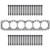P631268 - Detroit Diesel Series 60 Head Gasket Kit | 23531255