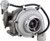1830498C93 Turbocharger - Front View
