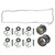 P631369 Fuel Injector Gasket Kit - Top View