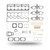 P331203 - CAT 3306-DI Upper Gasket Kit | 155-1379
