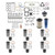 570101001 Engine Inframe Kit - Top View