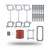 P181011 - Cummins N14 Celect Plus Exhaust Manifold Mounting Kit