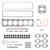 P131814 - Cummins ISC Upper Gasket Kit | 4089978