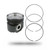 P111732 - Cummins ISX Piston Kit | 4376566