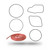 PAI Cummins ISX X15 Upper Gasket Kit w/Front Cover Seal Rings | 5406187 