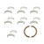 P370183 - CAT 3406E / C15 .010" Main Bearing Set
