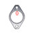 C15EGFR Exhaust Manifold Gasket w/ Fire Ring - Top View