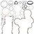 P331572 - CAT C15 ACERT Front Structure Gasket Kit | 348-3681