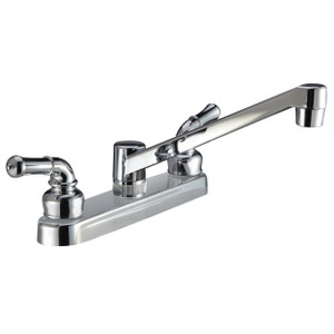 Pacific Bay PB-K14CP Kitchen Sink Faucet with Classic Levers - Metallic Plating Over ABS Plastic Pacific Bay PB-K14CP Kitchen Sink Faucet with Classic Levers - Metallic Plating Over ABS Plastic