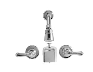 Pacific Bay Tub and Widespread Shower Faucet Trim Kit - Non-Metallic High Grade ABS Plastic Construction Pacific Bay Tub and Widespread Shower Faucet Trim Kit - Non-Metallic High Grade ABS Plastic Construction