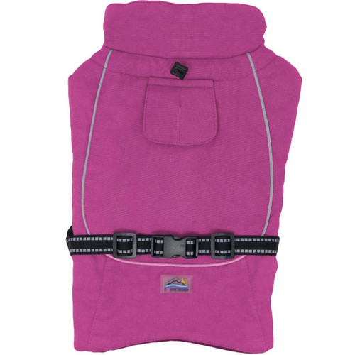 Alpine Tuf Terrain Wild Raspberry Cotton Canvas Dog Coat Sizes XS-5X-Lgrge Alpine Tuf Terrain Wild Raspberry Cotton Canvas Dog Coat Sizes XS-5X-Lgrge
