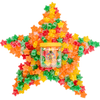 Candy Club's Disney and Pixar Toy Story Woody candy cup on top of a stare shape made of star candy pieces.
©Disney/Pixar.