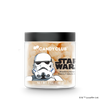 A cup of Candy Club's Star Wars Stormtrooper candy with black lid.
© & ™ Lucasfilm Ltd.