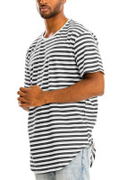Striped elongated tshirt K328-striped-elongated-tshirt-1 Striped elongated tshirt K328-striped-elongated-tshirt-1