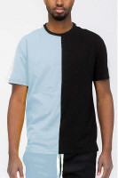 Two tone color block short sleeve tshirt K328-two-tone-color-block-short-sleeve-tshirt-1 Two tone color block short sleeve tshirt K328-two-tone-color-block-short-sleeve-tshirt-1