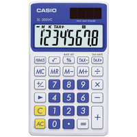 CASIO SL300VCBESIH Solar Wallet Calculator with 8-Digit Display (Blue) R810-CIOSLVCBESIH