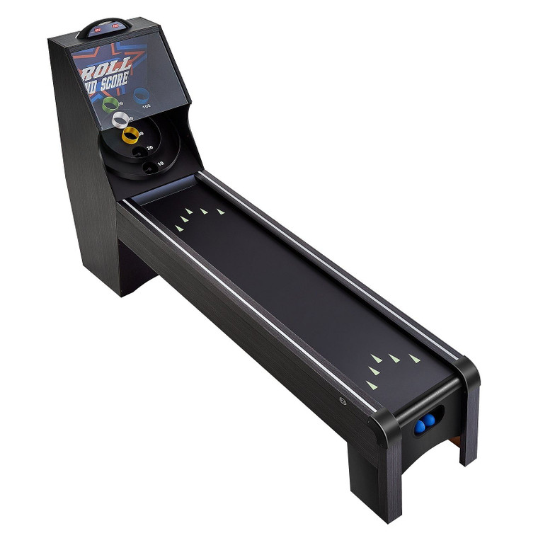 9' Roll and Score Classic Arcade Game Table, Skee Ball Arcade, with LED Electronic Scorer & Track  E415-GDQJLEDDK9YCL8XD9V1
