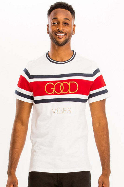 Good Vibes 3D Design Print Gold Foil K328-good-vibes-3d-design-print-gold-foil-2