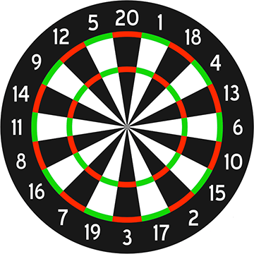 DuraMesh Archery Target Dartboard 25 in. x 32 in. R557-79631
