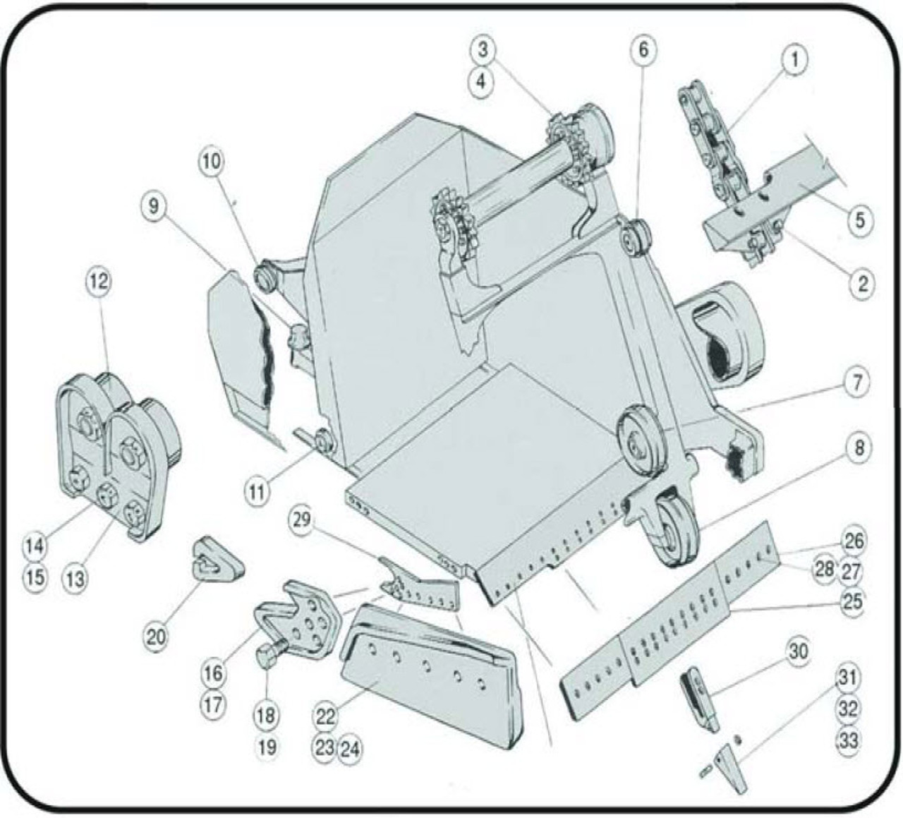 T148837: Idler Shell (TZ1)