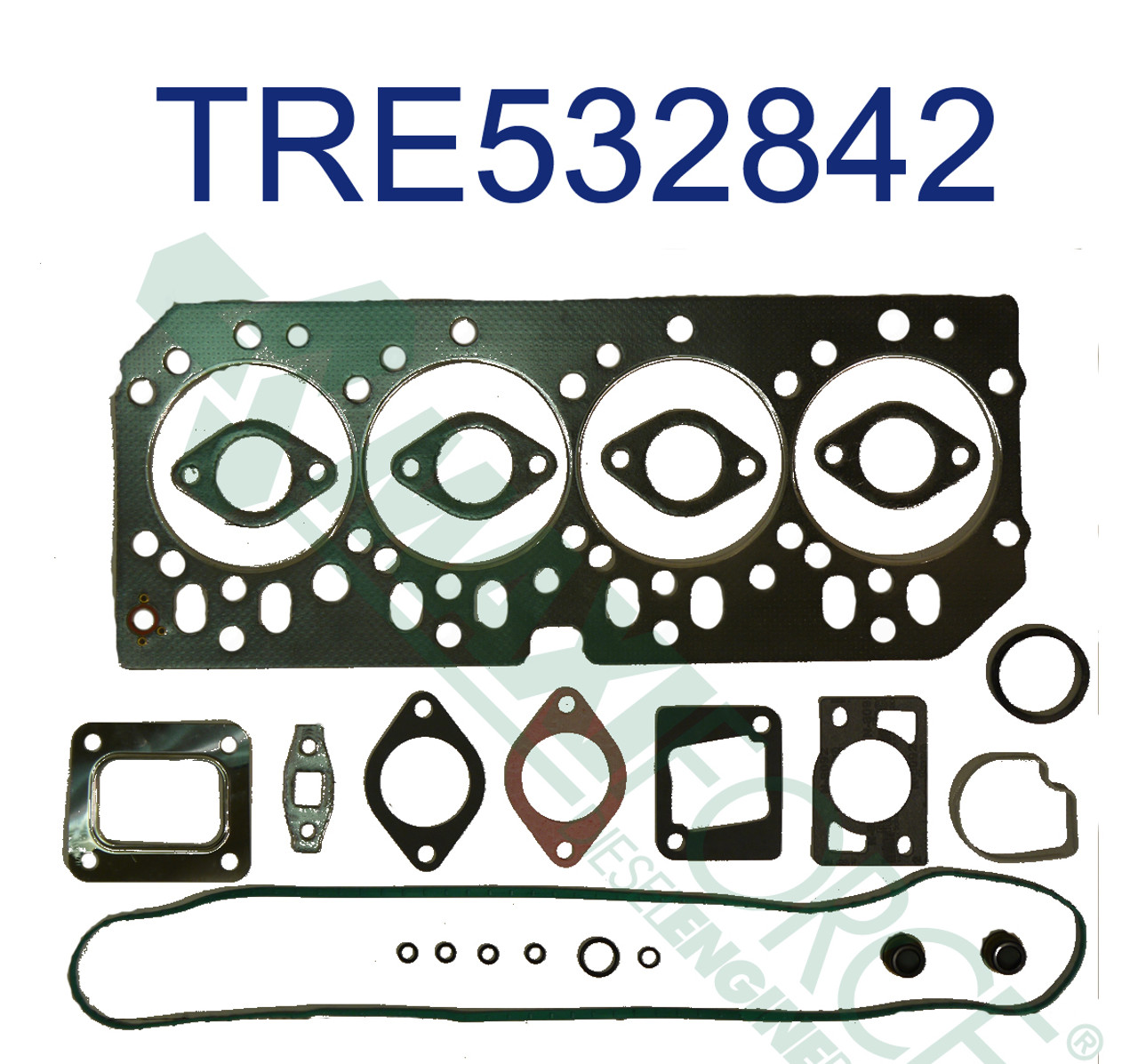 RE532842-tz7: **GASKET, HEAD SET PT 4045 TIER 2 & 3, 2V