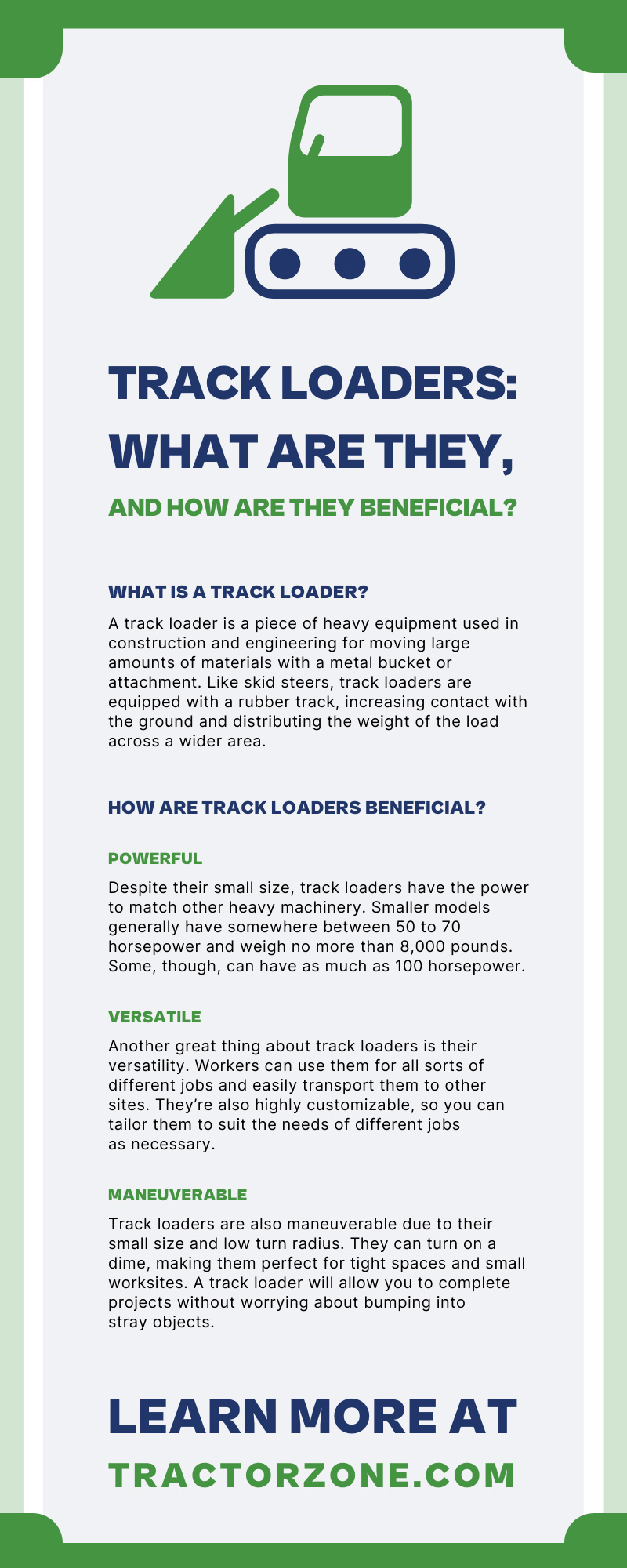 Track Loaders: What Are They, and How Are They Beneficial?