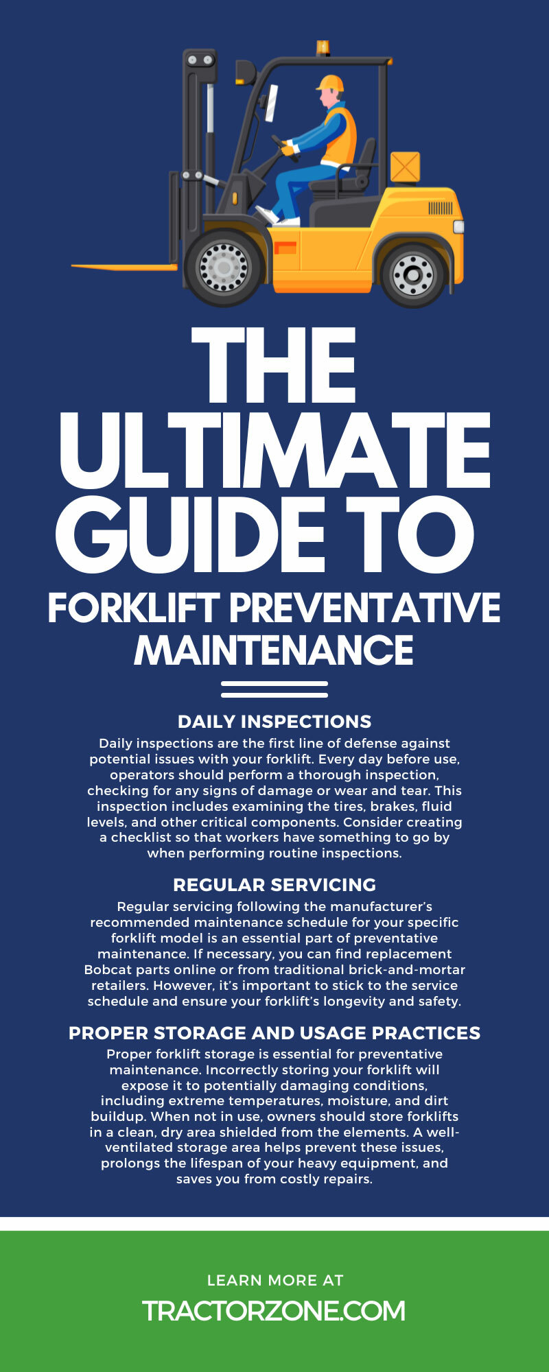 The Ultimate Guide to Forklift Preventative Maintenance
