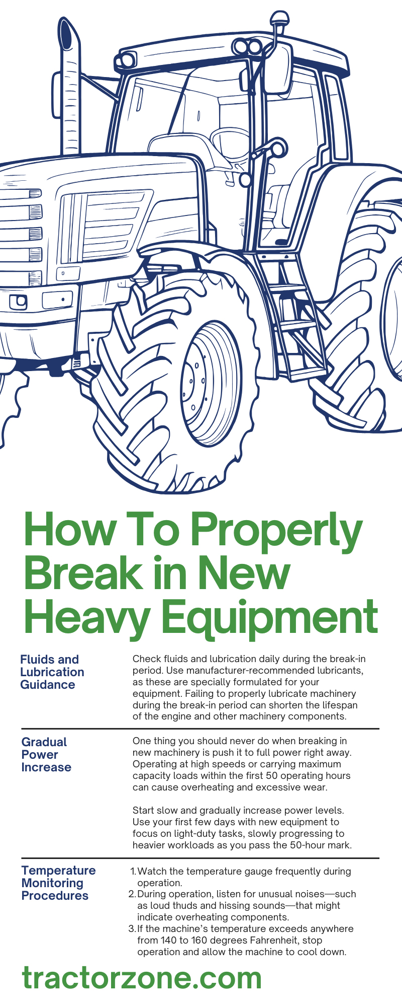 How To Properly Break in New Heavy Equipment