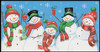 Snowmen Money and Gift Card Holder Christmas Card with Envelope Set of 2