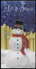 Snowman Let it Snow Glitter Money and Gift Card Holder Christmas Card with Envelope Set of 2