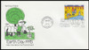 2951 - 2954 / 32c Earth Day : Kids Care Set of 4 Artmaster 1995 First Day Covers