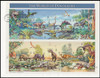 3136 / 32c World of Dinosaurs Pane Oversized Large Format 1997 Fleetwood First Day Cover