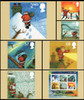 Santa : Christmas 2004 Set of 7 British PHQ Cards #270