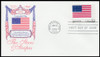 3403a - t / 33c Stars and Stripes : Historic American Flags Set of 20 Artmaster 2000 First Day Covers