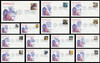 3186a-o / 33c Celebrate The Century (CTC) 1940s Set of 15 Artmaster First Day Covers